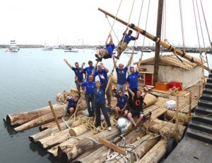 KON-TIKI II: THROUGH THE PACIFIC OCEAN ON A RAFT