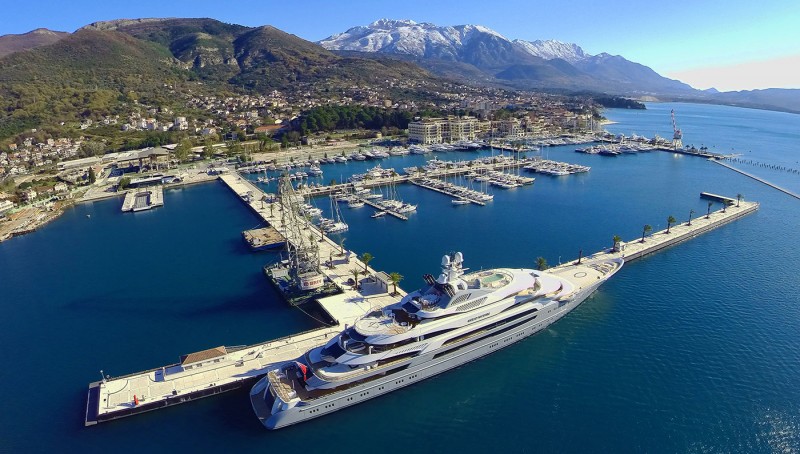 super yacht ports