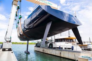 WALLY 110 BARONG D, THE LATEST GENERATION OF SUPERYACHTS. THE LAUNCH.