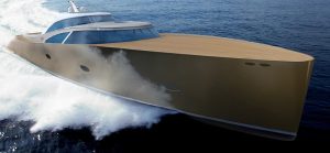 RAPSODY R110: 35 METRES LONG WITH A FORE GARAGE FOR YOUR RACING CAR