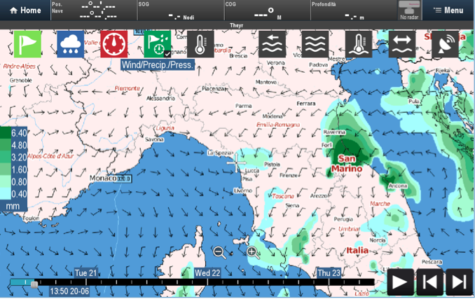 Raymarine-Gribweather