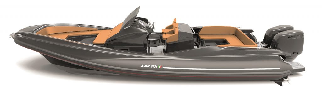 ZAR 85SL, Zar Formenti tenders and ribs