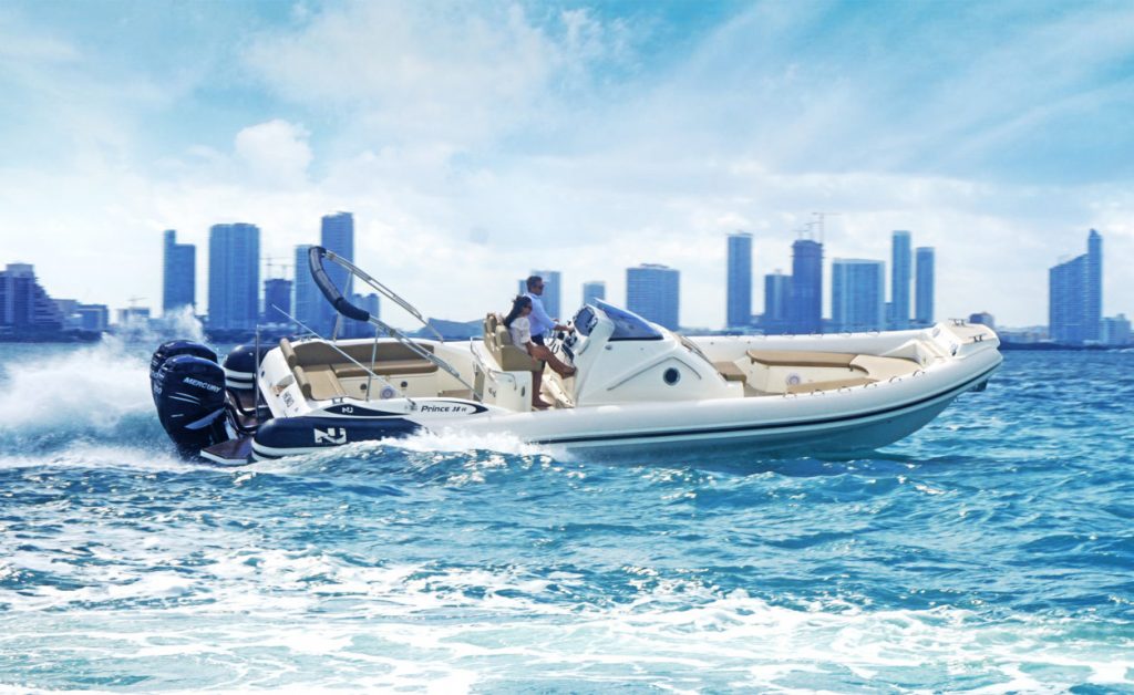 nuova jolly marine prince 38 sea trial in miami