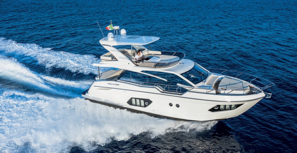absolute yachts 50 fly