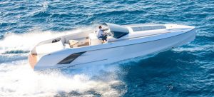 Test. 70 miles on board the Frauscher 1414 Demon. Crudelia and heavy weather sailing