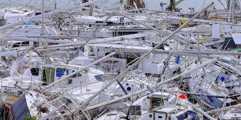 Saint-Maarten Island Hurricane Irma