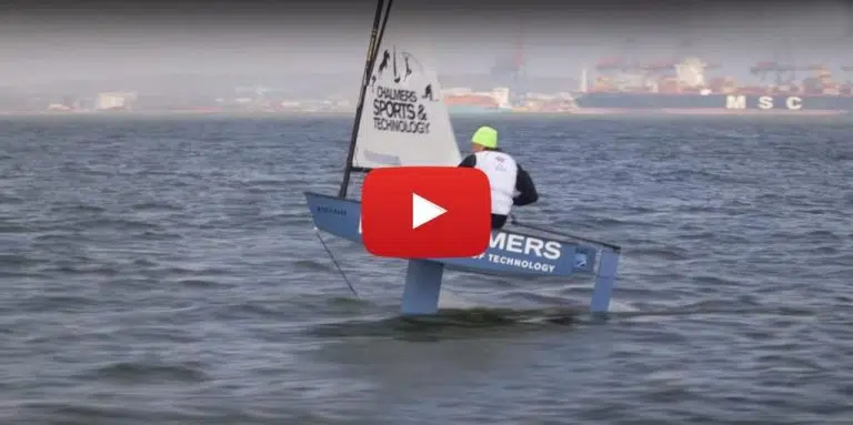 foiling optimist