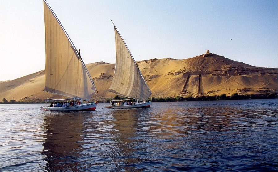 Felucca ride on the Nile