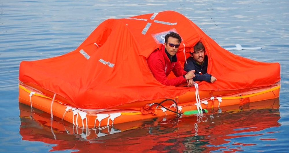 Arimar life raft test