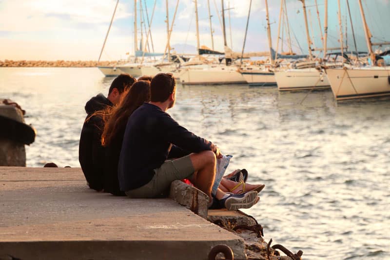 preparación de cruceros en barco