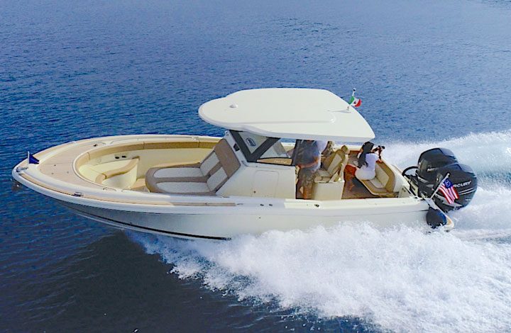 Chris Craft Catalina 30 sea trial