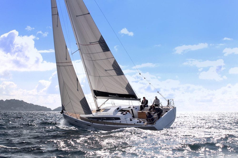 Prova de mar Dehler 38 C