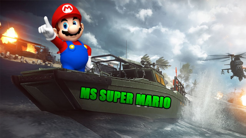 Super Mario Bros. Boat, the video game