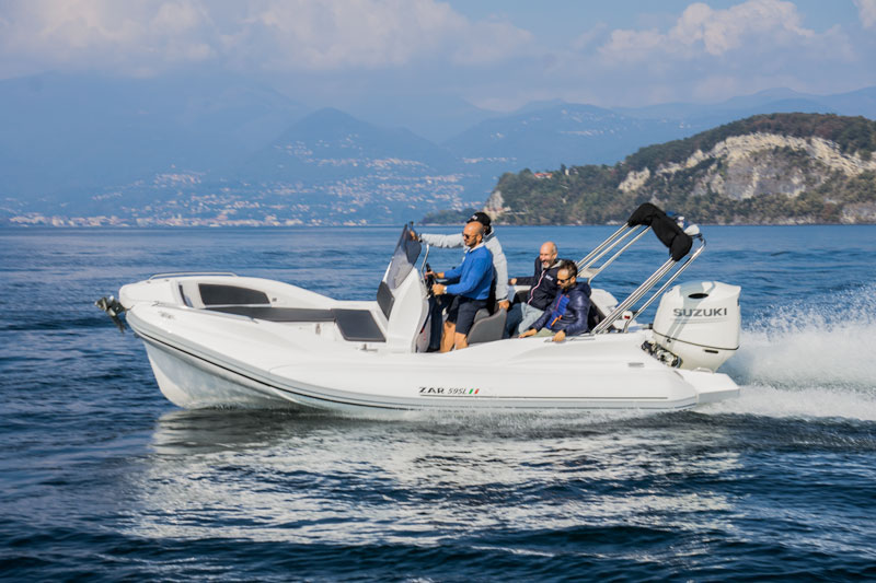 Zar 59 SL Limited, navigation on Lake Maggiore
