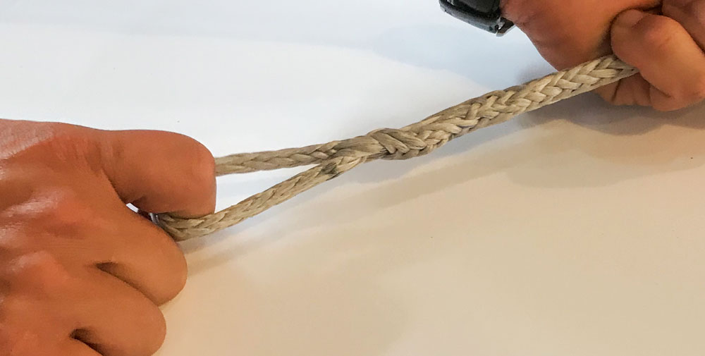 splice for dyneema ropes