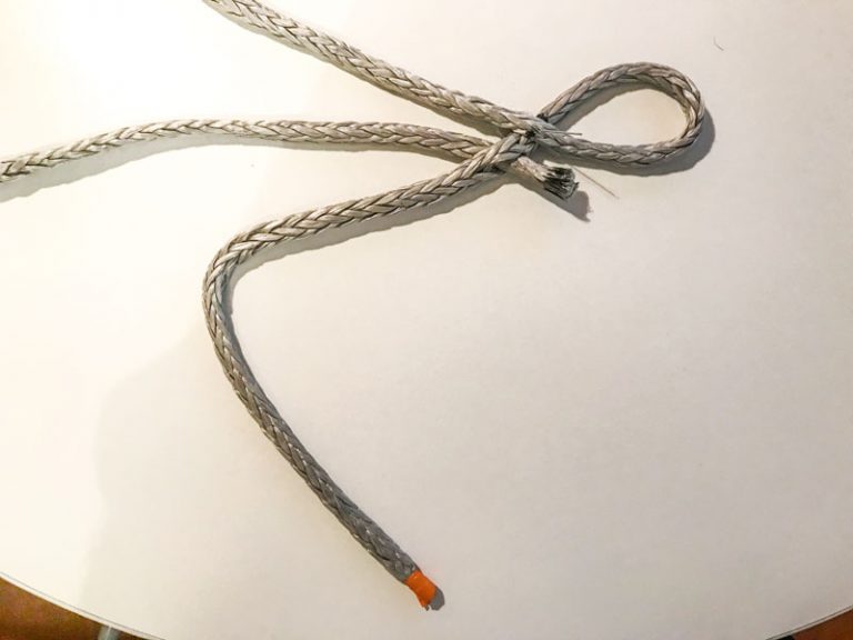 An easytotie splice for Dyneema ropes Yachting News