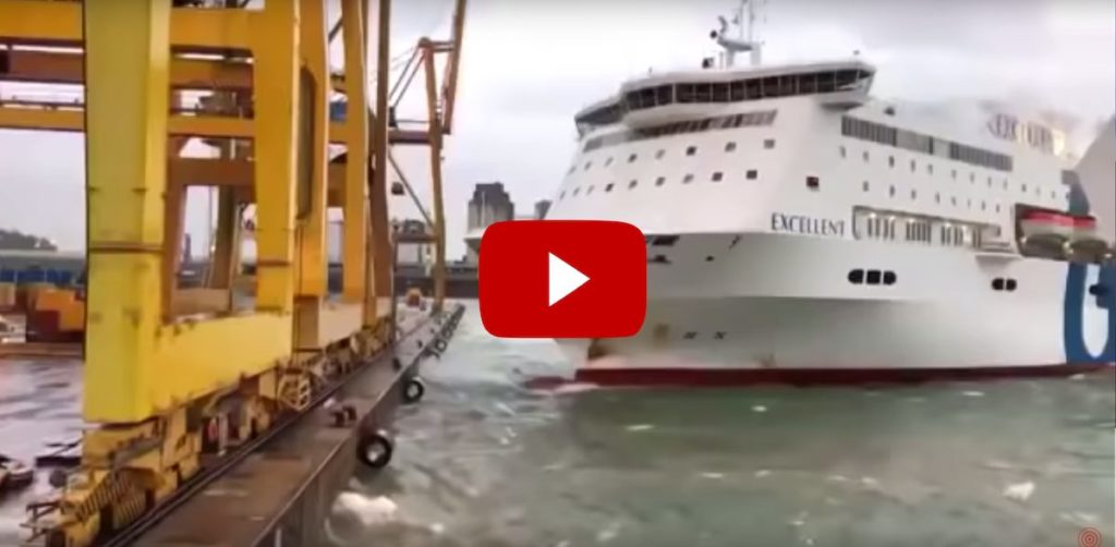 ferry accident in Barcelona