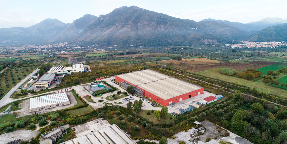 Amare Group's factory in Pozzilli