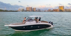 Ranieri Next 370. A star-spangled sea trial