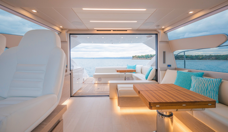 Filippetti S55, interiors