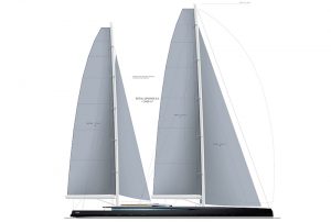 SY300 sailplan