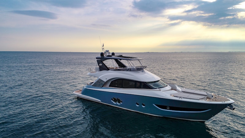 Monte Carlo Yachts MCY 66 at sea