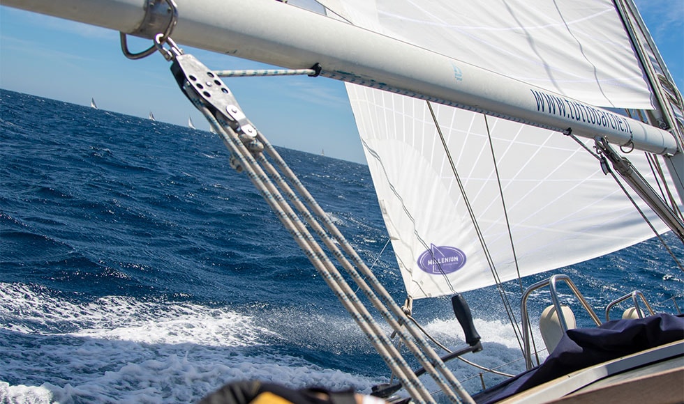 Hi-tech dacron sails