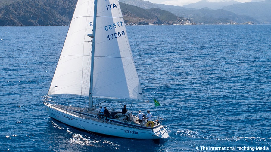 hi-tech Dacron sails, Giraglia