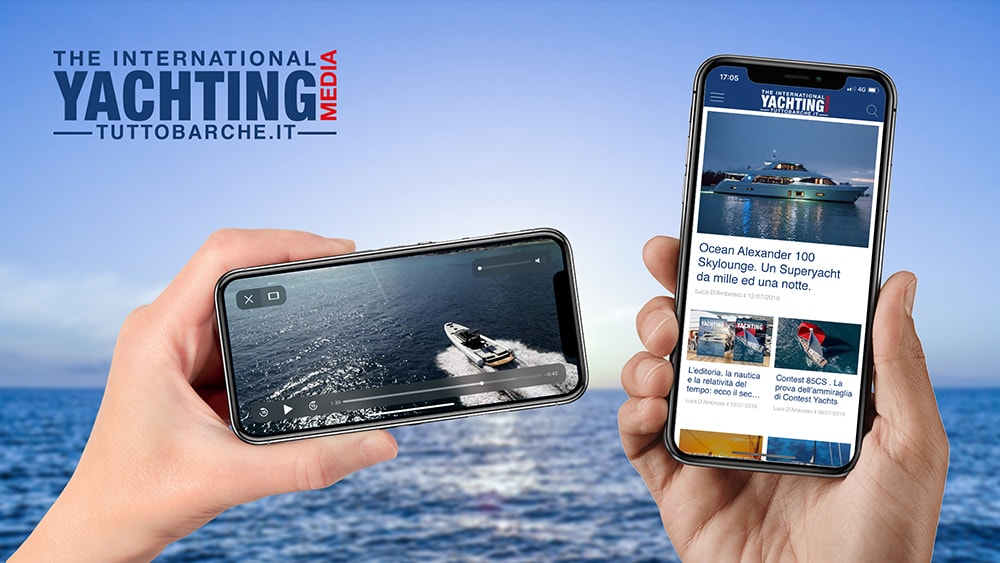 spontan Hover give A free App for The International Yachting Magazine is now available