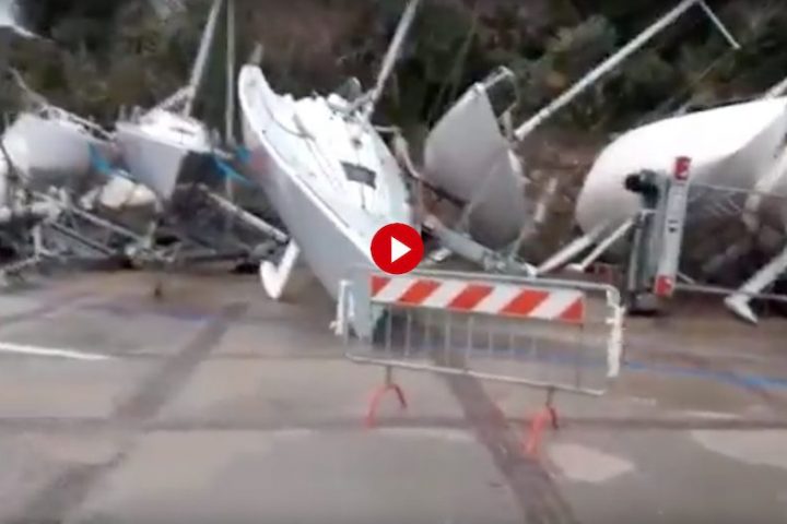 whirlwind in Santa Marinella