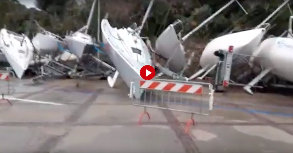 whirlwind in Santa Marinella