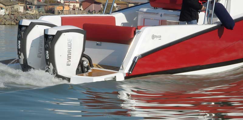 Pyxis Yachts P-30WA, outboards