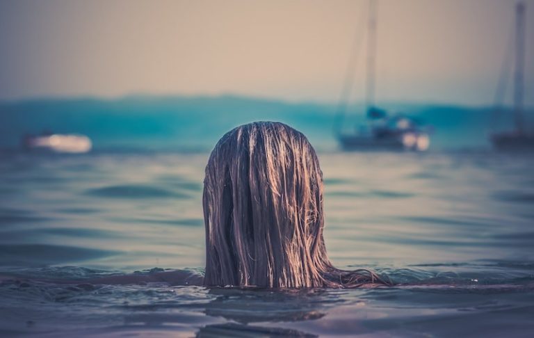 seasickness taking a bath