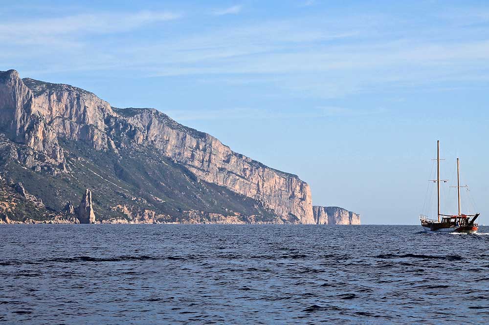 sailing itineraries Orosei Sardinia