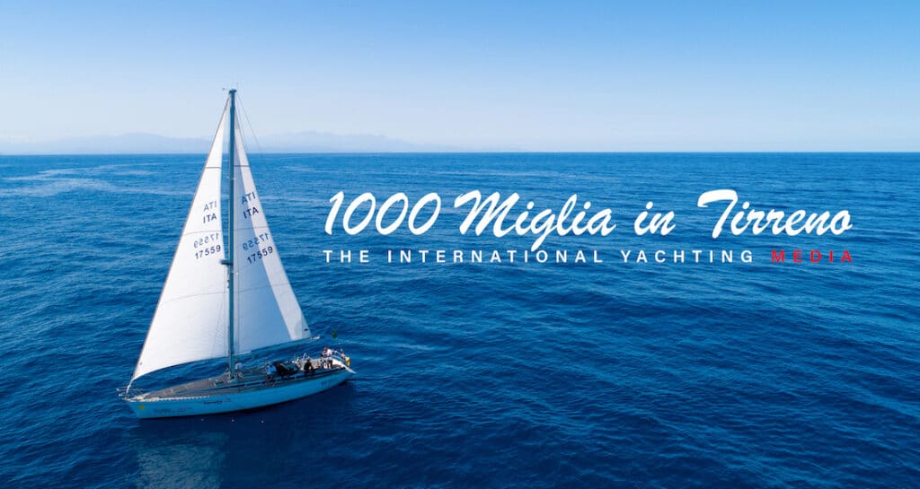 1,000 miles in the Tyrrhenian Sea