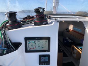 raymarine axiom mfd on board