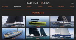 felci yacht design new website fast cruiser