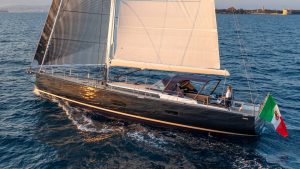 Ice 70: sailing aboard a Stradivarius. Full Sea trial