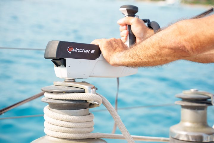 electric sailboat winch handle