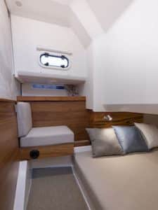 Nimbus C11 stern cabin