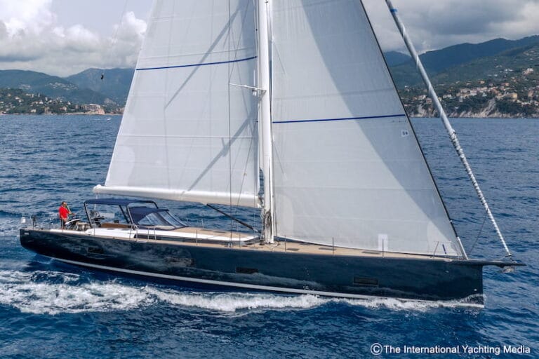 Ice 70 sailing aboard a Stradivarius. Full Sea trial Yachting News