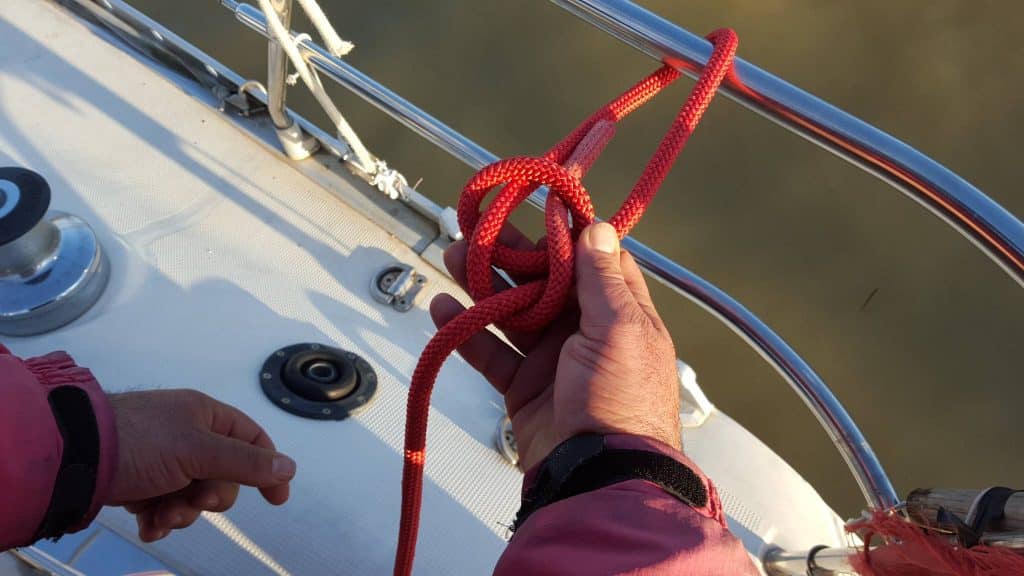 how to tie a bowline knot 2