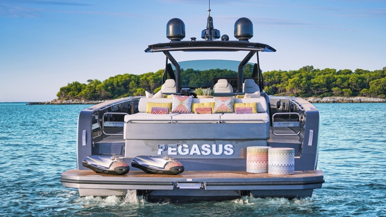Pardo Yachts and Missoni: a partnership between luxury and haute couture