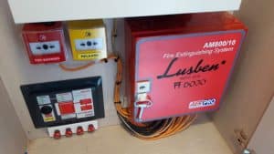 fixed fire extinguishing systems