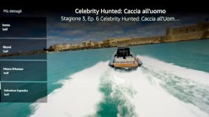 Celebrities escape aboard a Magazzù MX-14 Classic