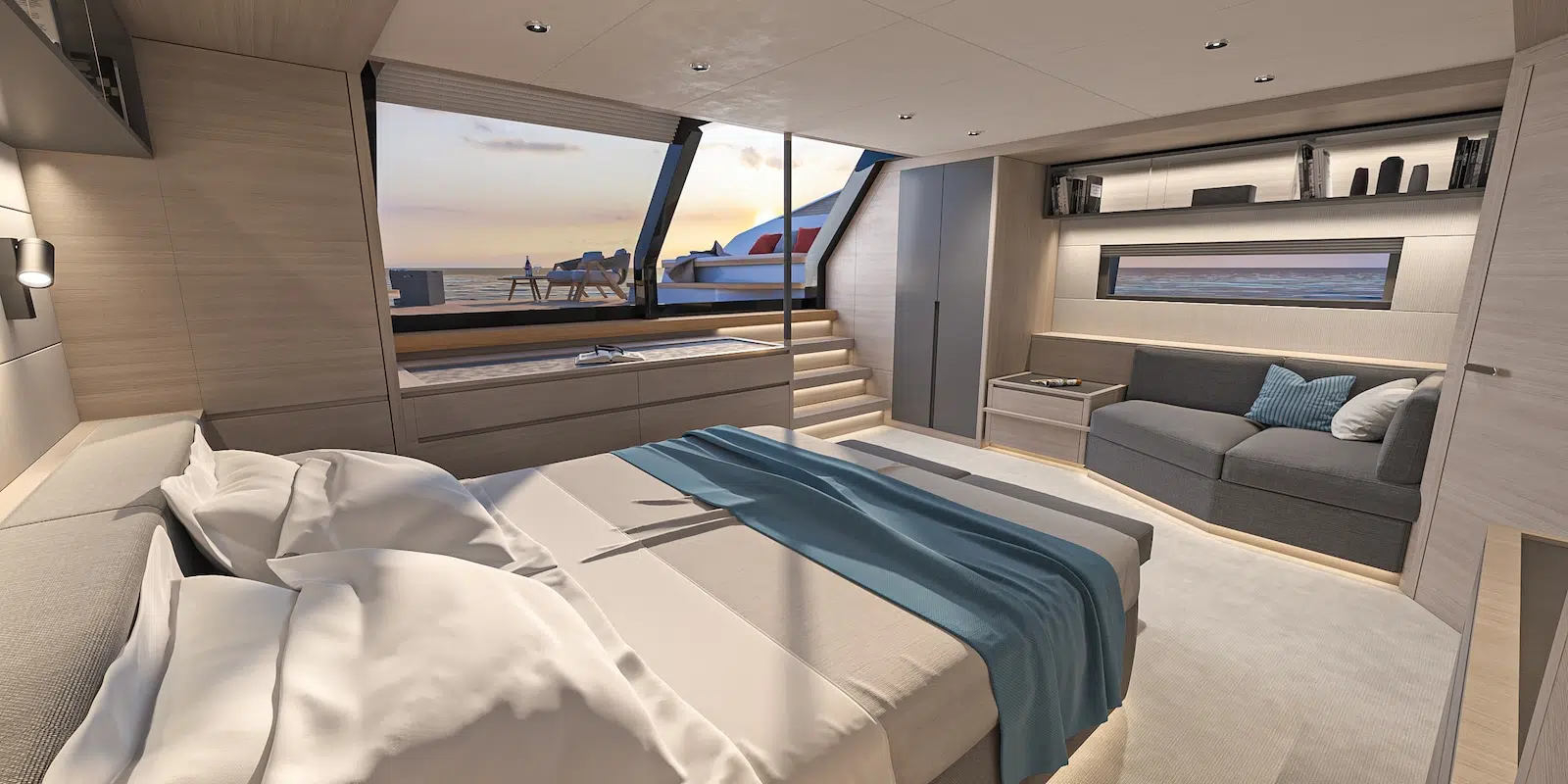 Pardo GT75_Beach Version_Master Cabin Pardo GT75_Beach Version_Master Cabin