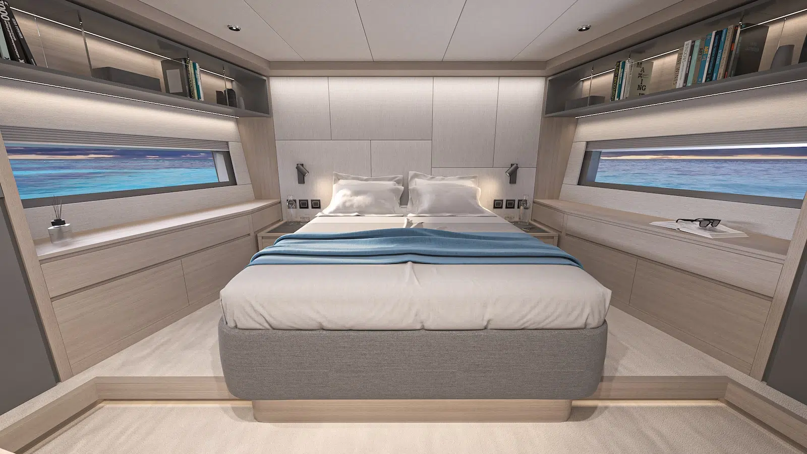 Pardo GT75_Lower Deck_VIP Cabin Pardo GT75_Lower Deck_VIP Cabin