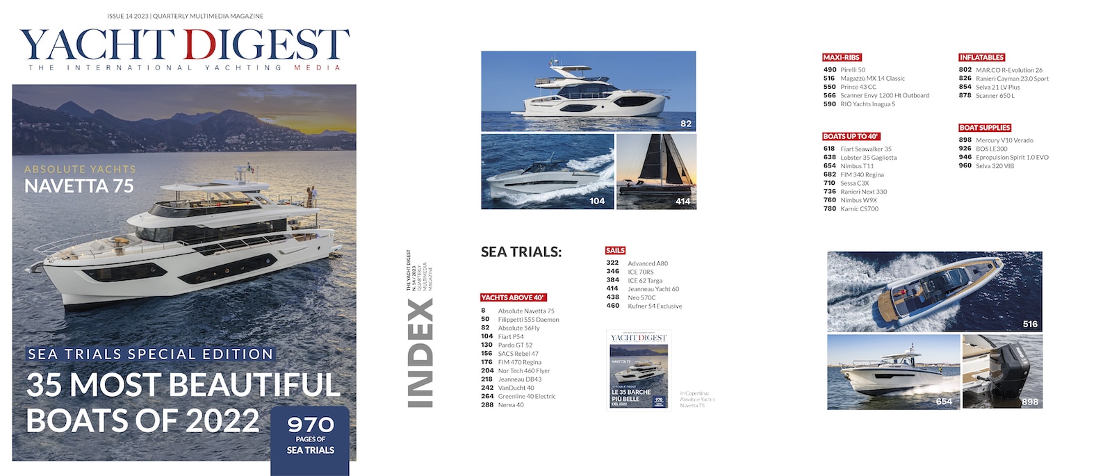 Yacht Digest 14 edição inglesa
