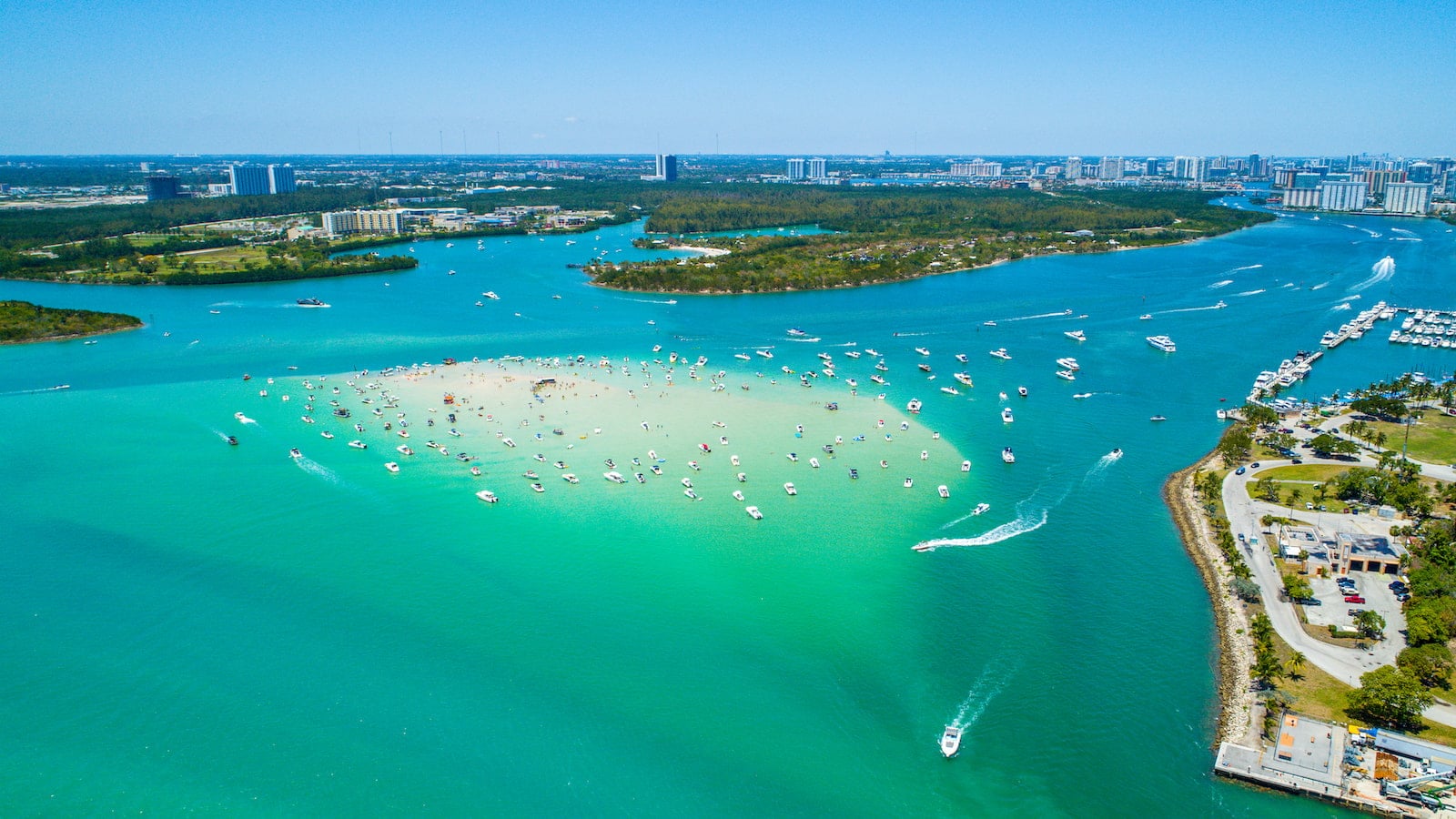 Biscayne Bay Haulover Sandbar