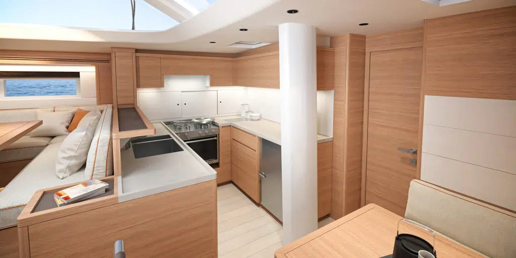 Grand soleil 65 interior